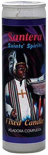 INDIO 7DAY Candle-VM Saints Spirits:Saints' Spirits White Candle - Velas Misticas 7 Day Fixed