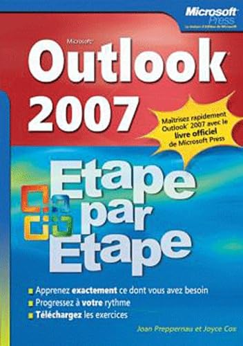 Outlook 2010 - Étape par Étape: Étape par Étape [French] 2100551140 Book Cover