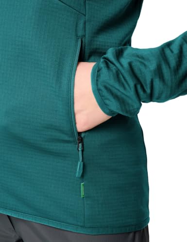VAUDE Monviso Fleecejacke für Damen, atmungsaktiv – Fjord Green – Gr. 38 – Ansicht 6