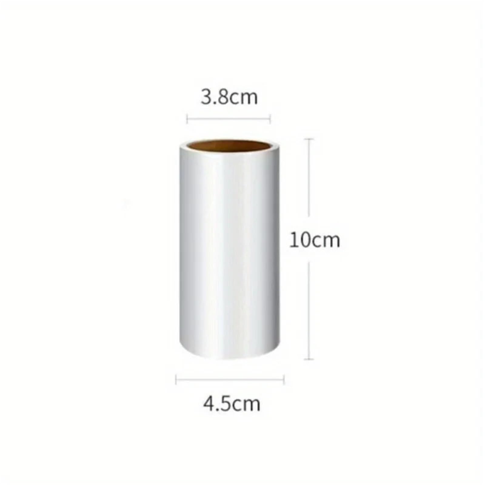 1 Manico 6/8 Rotolo di Carta strappabile in Spazzola a Rullo appiccicosa for Rimuovere peli Animali Domestici for Pulizia tappeti per Vestiti, Divano, Letto(Pink-1handle 6roll Paper)