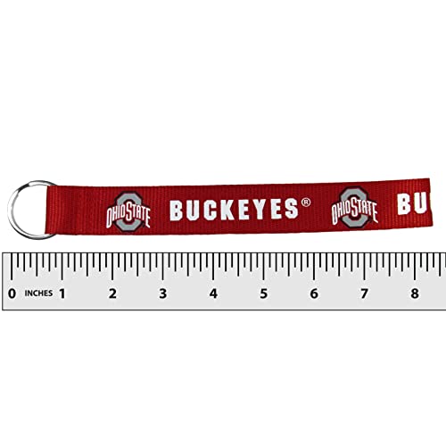 Ncaa Ohio State Buckeyes Lanyard Key Chain, Wristlet #TOP1