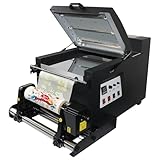 SHENGJINSH A3 DTF Shaker and Dryer Machine, 13.4in Automatic DTF Powder Shaking Machine with Auto Winding Function, All in One Curing Oven for DTF Printing Transfers