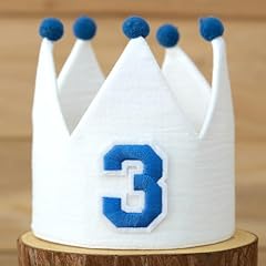 White Dark Blue Three