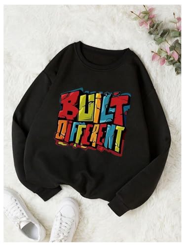 WDIRARA Boy's 2 Piece Outfits Cartoon Print Graphic Sweatshirt and Sweatpants Set Tracksuit3