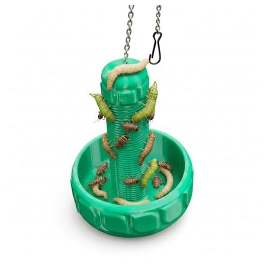 GenieYes Designs Chameleon Feeder - Designed by Chameleon Owners with Safety, Sanitation & Tounge Safety Features