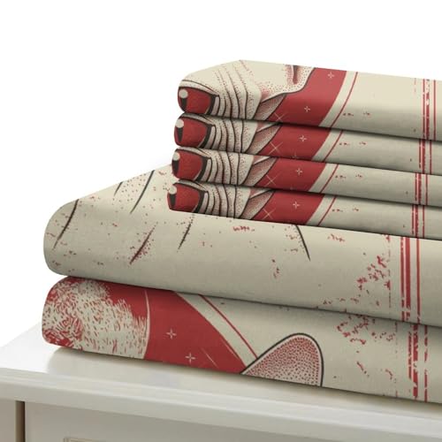 Housse de couette microfibre chat nu parure de lit 3 pièces zippée - 6