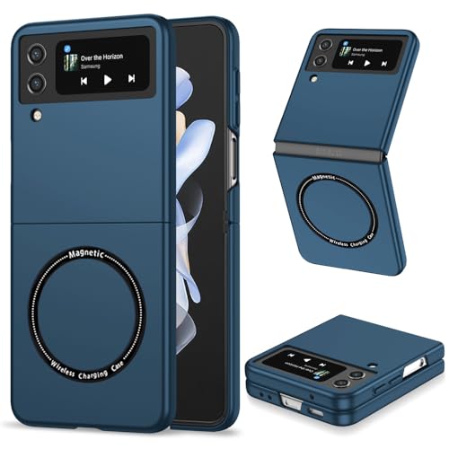 Coque Galaxy Z Flip 4 bleue antichoc, l'accessoire idéal pour sécuriser votre quotidien