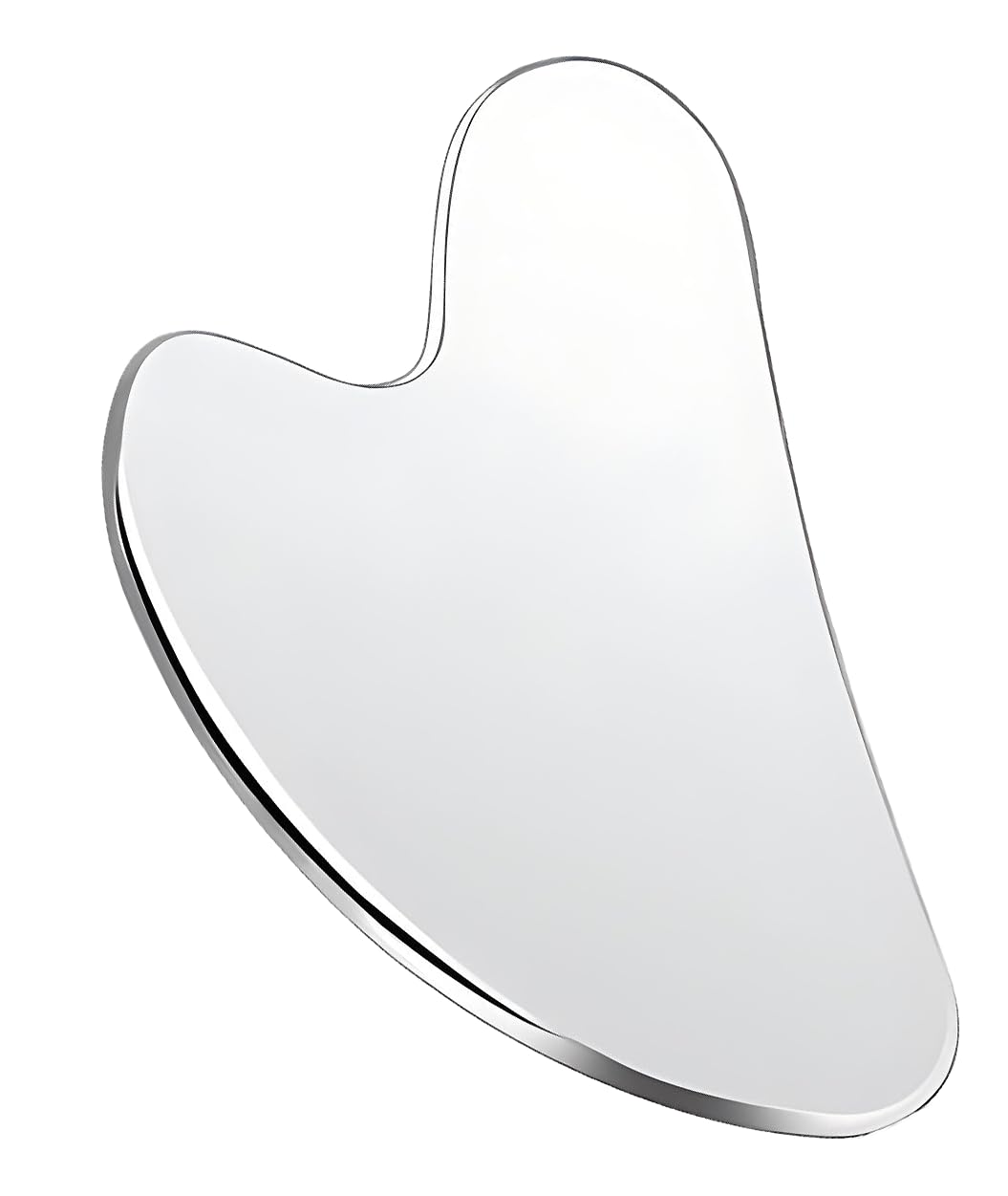 Stainless Steel Gua Sha Facial Tools, Guasha for Face, Metal Gua Sha Tighten Skin Massage Guasha Beauty Tool for Body Eyes Neck Massager with Travel Pouch Skin Care Gifts