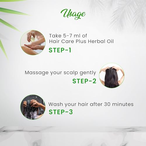 Dhathri Hair Care Plus Herbal Oil for Hair Growth, Ayurvedic Hair Oil for Hair Fall Control & Hair Nourishment, 100 ml - Image 6