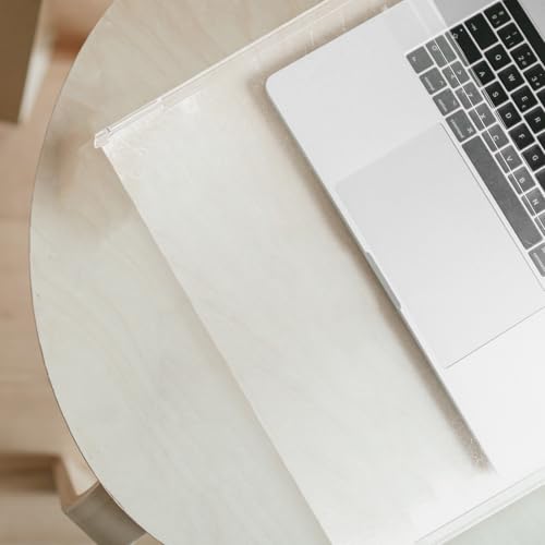 Protector de teclado acrílico transparente para mantener limpio tu escritorio de hogar 6