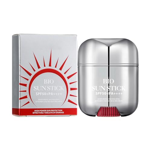 Stick Solar SPF 50+ PA+++ - Protector Solar De Amplio Espectro Para Rostro Y Cuerpo | Protector Solar Ligero Y Resistente Al Agua Con Fórmula Sin Aceite Y Sin PABA | Peso Neto 15g, Seguro Para Niños
