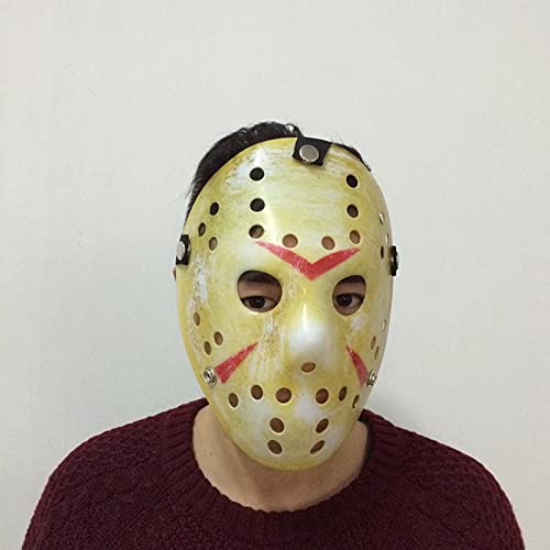 Image of Wen XinRong Jason Mask Halloween Costume Horror Mask Cosplay Costume Mask Party Masquerade Props Mask