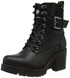 dockers stiefeletten schwarz  Dockers by Gerli Damen 37CE310 Stiefeletten, Schwarz (Schwarz/Dunkelgrau 122), 40 EU