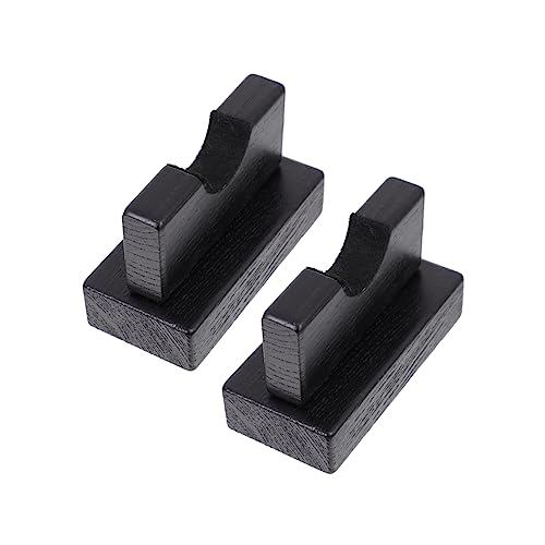 GALPADA 2pcs Wooden Baseball Bat Hanger Stand Display Stand Bat Rack for Home Sturdy Storage Rack