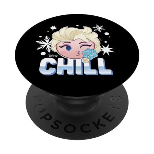 PopSockets Disney Emoji Chill support smartphone rétractable et PopGrip amovible