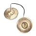 Tibetan Cymbals, Strong Sound Penetration, Auspicious Symbols, Tibetan Bells, Yoga Crafts, for Meditation in Daily life.