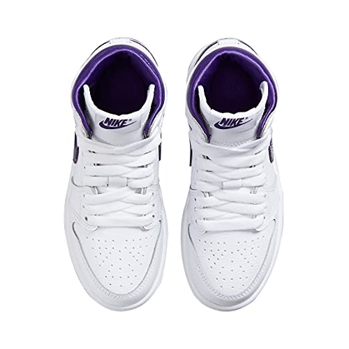 Jordan Preschool Air Jordan 1 Retro High PS CU0449 151 Court Purple - Size 1Y4