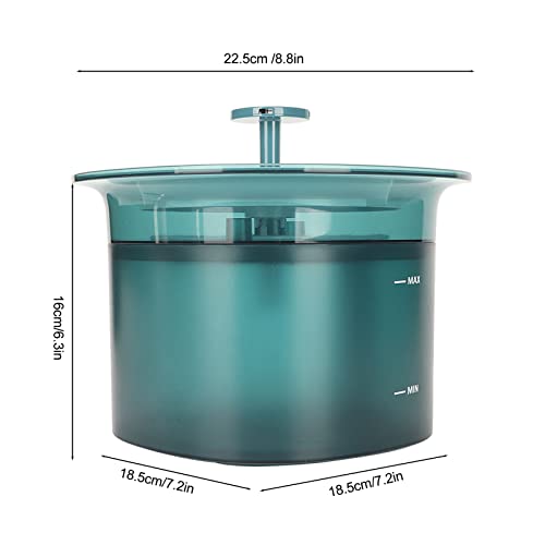 Fuente de agua para mascotas 2L con filtro silencioso miniatura 2