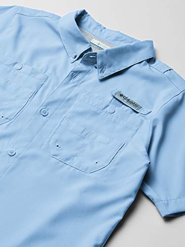 Columbia Camiseta de manga curta para meninos Pfg Tamiami, proteção Upf, absorção de umidade