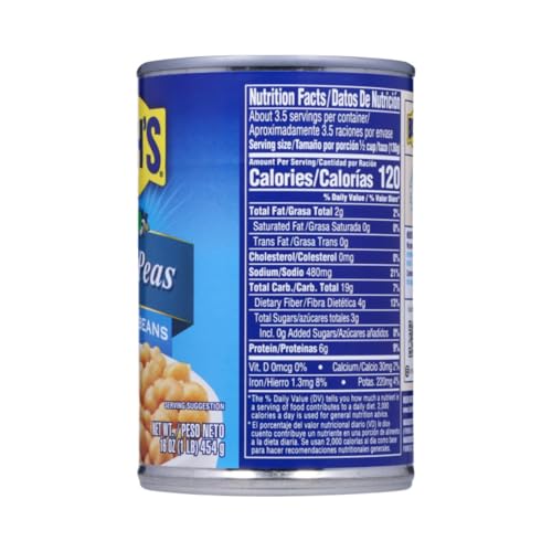 Image of Bush's Best Baked Beans, Garbanzo Gourmet Pair, 3 Garbanzo (16 Oz), 3 Organic Garbanzo (15 Oz), (Variety Pack)