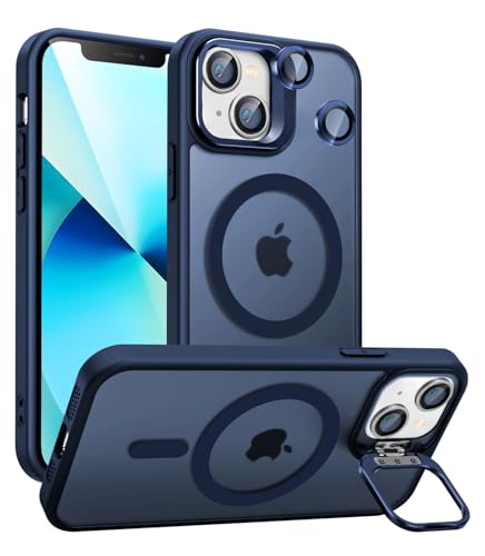 Coque iPhone 13 Mini antichoc militaire avec protège-objectif MagSafe