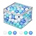 MoonxHome Ball Pit Balls for Toddlers, BPA Free Crush Proof Plastic Toy Balls for Ball Pit, Children's Pool Water Toys, Ideal Gift for Christmas Balls for Play Tent 2.15