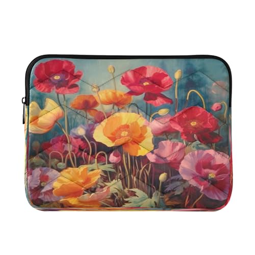 Funda para Laptop Colorida Flores para 13-14 Pulgadas miniatura 1