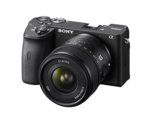 Sony E 15 mm F1.4 G | APS-C-Weitwinkel-Objektiv mit Festbrennweite (SEL15F14G) & E 11 mm F1.8 | APS-C-Weitwinkel-Objektiv mit Festbrennweite (SEL11F18)