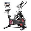 FISUP Exercise Bike 440 LBS Capacity Indoor Cycling Bike Stationary Fitness Bicycle Home Cardio Workout Training