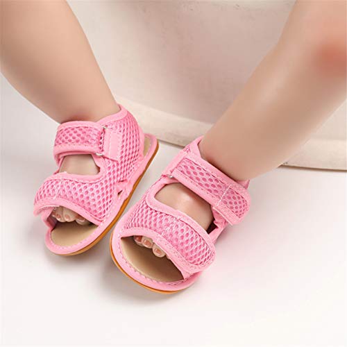 Image of RVROVIC Baby Boys Girls Sandals Premium Soft Anti-Slip Rubber Sole Infant Summer Outdoor Shoes Toddler First Walkers