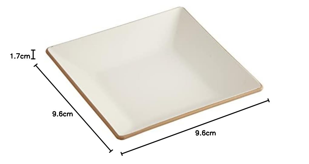 Amazon｜宮本産業 エッジライン 角皿 WH S 134698｜小皿 オンライン通販