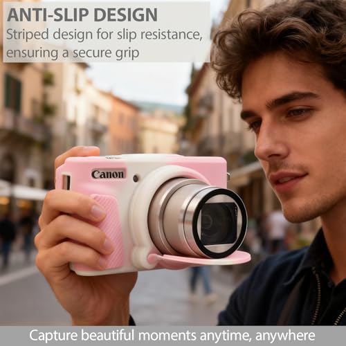 Funda silicona para cámara Canon PowerShot SX740 HS miniatura 3