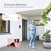 1080p Wireless Cameras & Monitor Video Doorbell Camera for Home Security, Pet dog Monitor, Cloud Storage, AI Human Detection, Night Vision, Two Way Audio, Indoor Outdoor Surveillance, 2.4G Wi-Fi Only #4