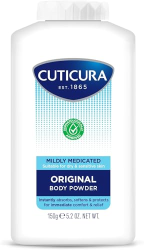 Cuticura Mildly Medicated Talcum Powder / Body Powder 150g | Packaging May Vary