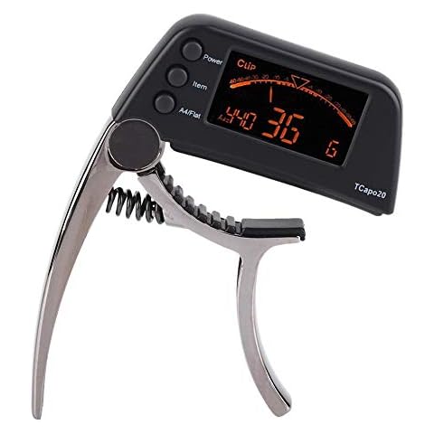 Alomejor Guitar Capo Tuner Cover