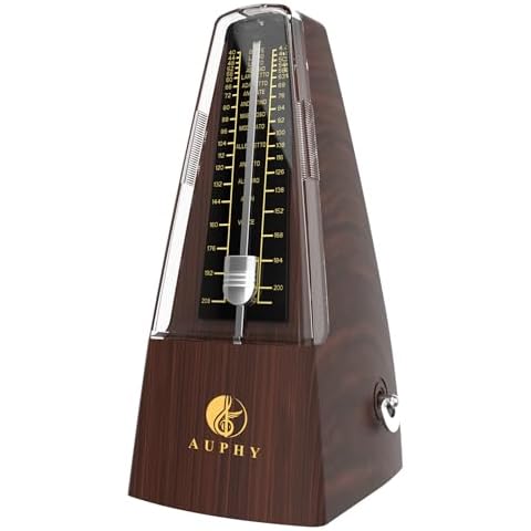 AUPHY Mechanical Metronome with Accent Bell Cover