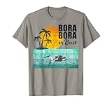 Si tus planes futuros incluyen un viaje a la hermosa isla de Bora Bora en el maravilloso Pacífico Sur, este diseño se adapta a ti El diseño incluye una isla desgastada de palmeras con un buceo disfrutando de la belleza del océano del Pacífico Sur