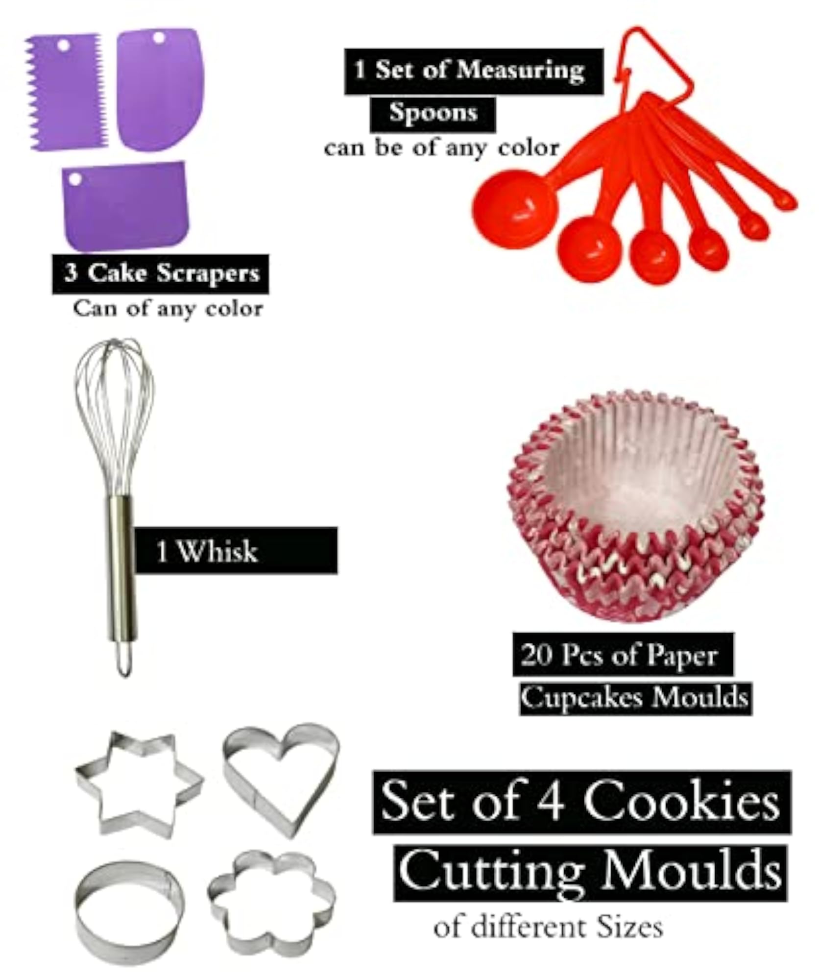 Combo of Baking Apron Kit
