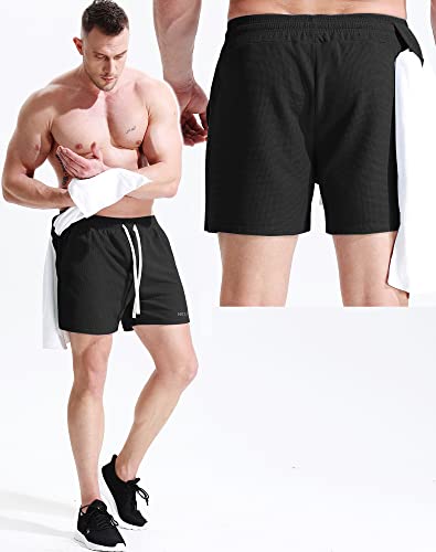 Image of NELEUS Men's Lightweight Workout Athletic Shorts with Pockets