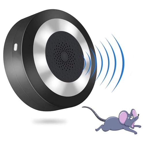 Maus Vertreiber Ultraschall + Elektromagnetische Mäuseabwehr Indoor...
