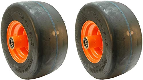 Flat Free Set of 2 Fit's Some Scag mowers Wild Cat, Turf Tiger, Saber Tooth, Tiger Cub, Zero Turn 52" 61" 72" Decks with 13x6.50-6 Tires 9278 482504 483050