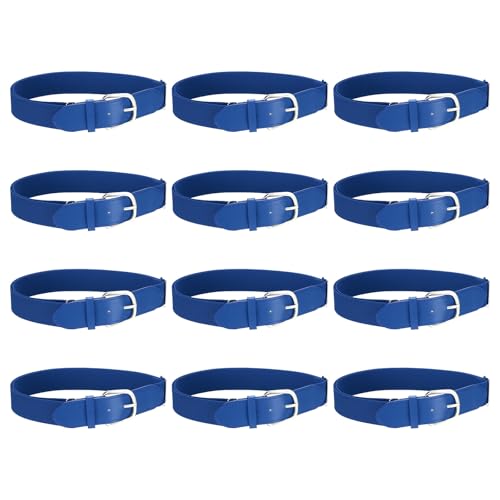 Ceintures de baseball ajustables lot de 12 évitant la gêne durant l'effort