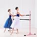 Dolibest 5ft Freestanding Ballet Bar, Height Adjustable Ballet Bar, Heavy Duty Dance Bar, with Non-Slip Rubber Pads, Enhanced Stability, Dance/Yoga/Fitness Stretching Bar, Ideal for Kids and Adults