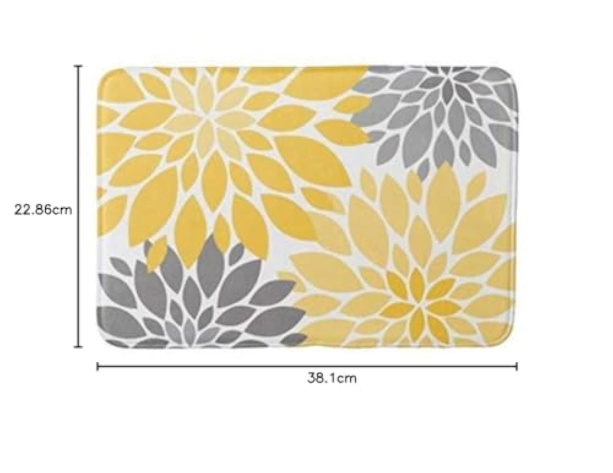 Absorbent Super Cozy Bathroom Rug, Plush Decor Mat