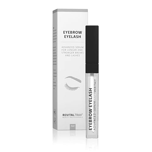 RevitalTrax Advanced Brauenserum und Wimpernserum | 5ml Premium Eyelash Booster | Erwiesene Ergebniss | Für längere und dickere Wimpern Cover