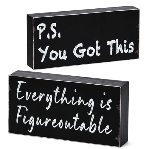 Suertree Office Decor Desk Accessories Home Desk Decor Cubicle Accessories - Inspirational Gifts for Friends