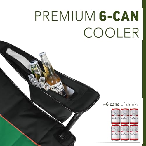image for Overmont Oversized Folding Camping Chair - 450lbs Support with Padded 