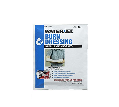 Medique Products 66416 Water Jel Burn Dressing, 4