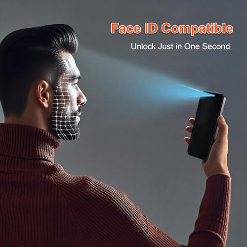 Image of Mr.Shield Privacy Screen Protector Tempered Glass Guard for iPhone Air, True 360 4-Way Anti-Spy, Easy Installation Kit, Case-Friendly