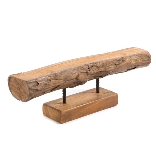 DESIGN DELIGHTS KERZENSTÄNDER Lumio | Mahagoni, 62x17x10 cm (LxHxT) |...